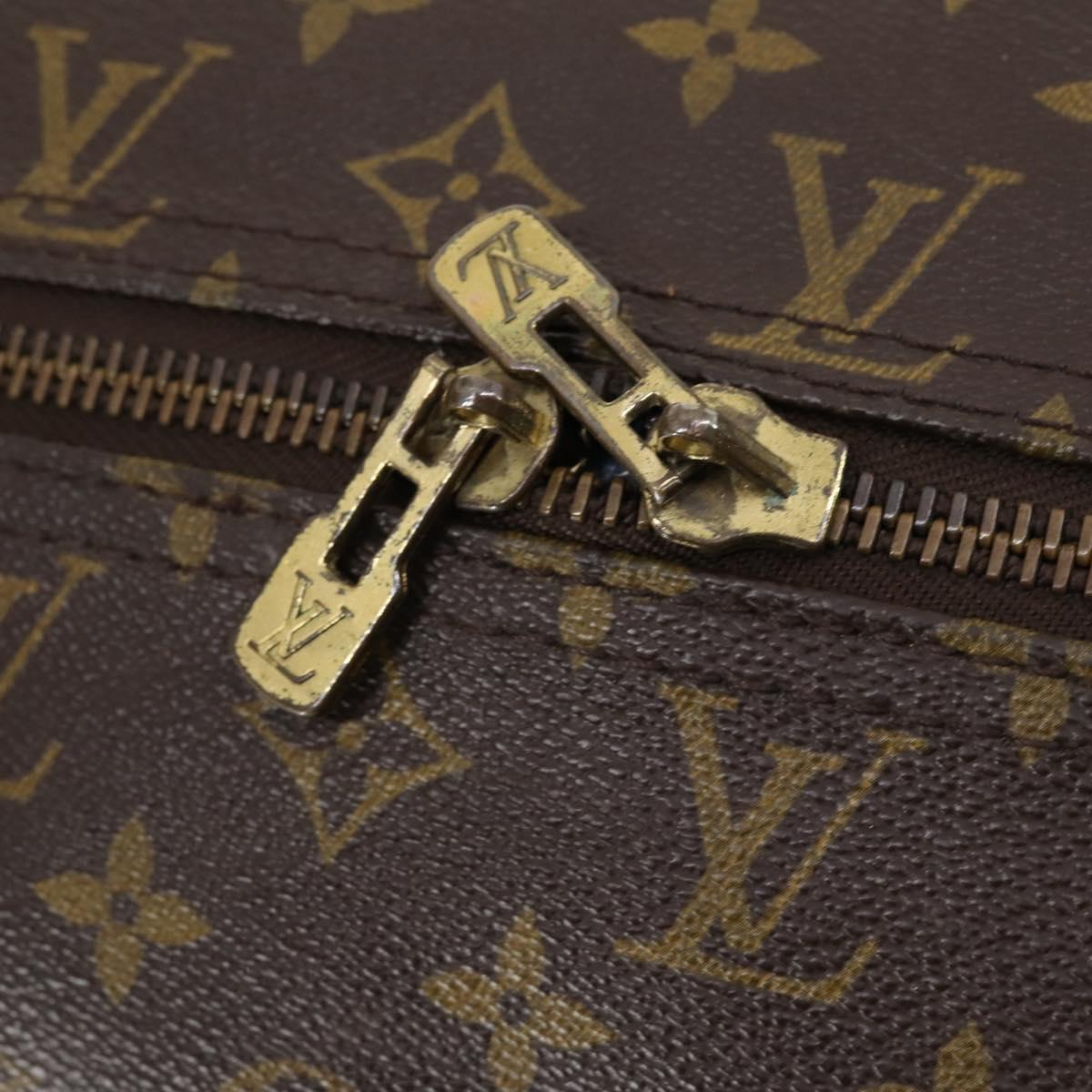 LOUIS VUITTON Monogram Sac Porochon 70 Boston Bag 2way M41222 LV Auth 141478