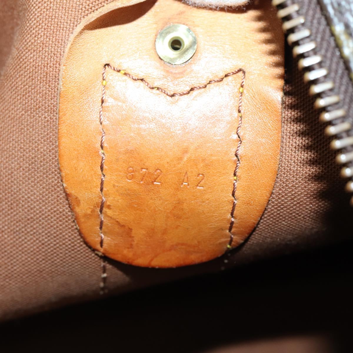 LOUIS VUITTON Monogram Sac Porochon 70 Boston Bag 2way M41222 LV Auth 141478