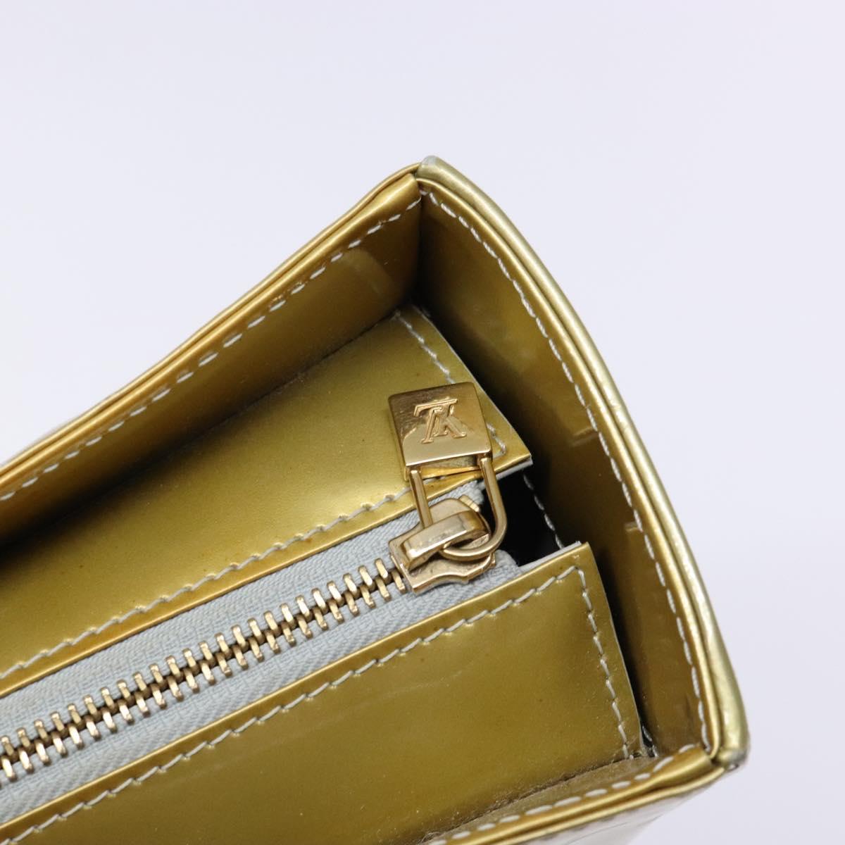 LOUIS VUITTON Monogram Vernis Columbus Tote Bag Gris M91028 LV Auth 141489