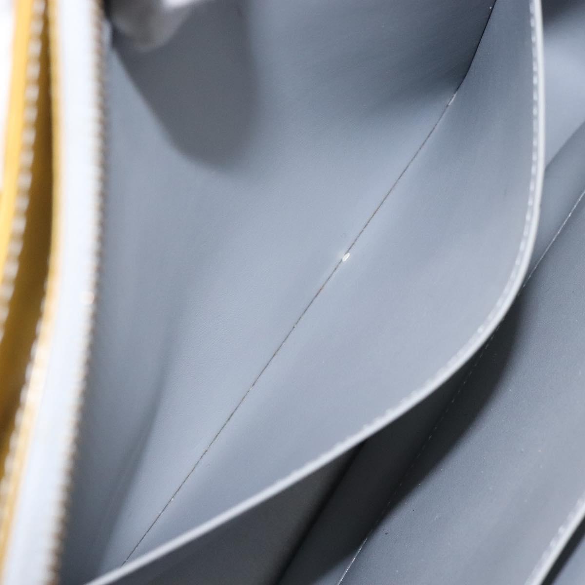 LOUIS VUITTON Monogram Vernis Columbus Tote Bag Gris M91028 LV Auth 141489