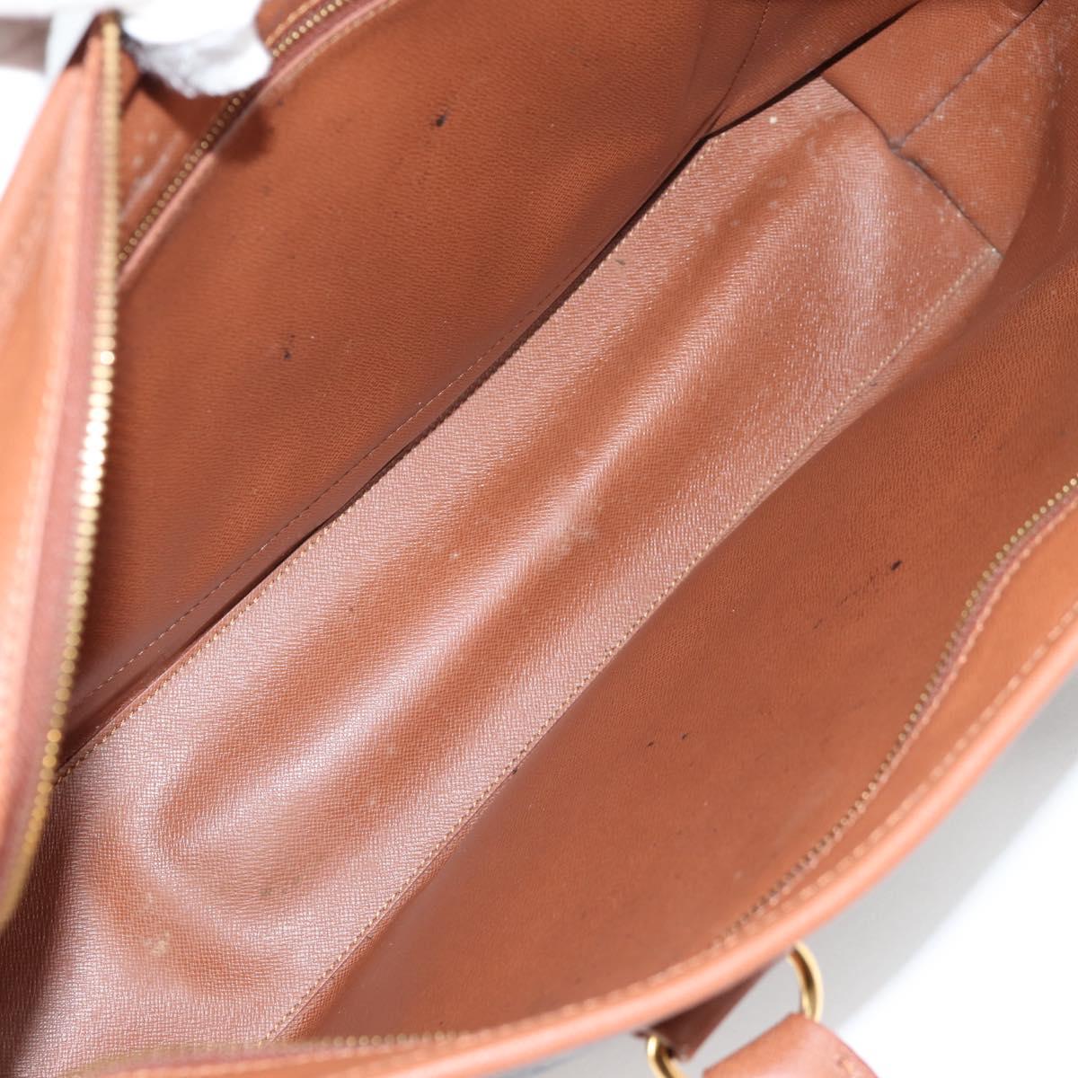 LOUIS VUITTON Monogram Sac Weekend PM Hand Bag M42425 LV Auth 141490