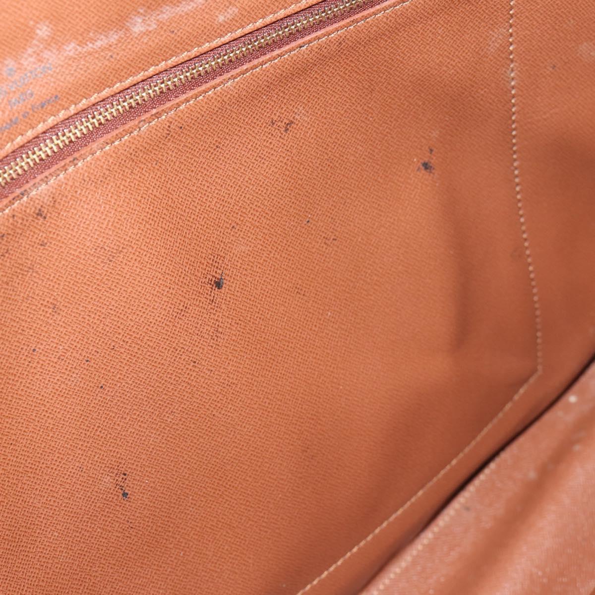 LOUIS VUITTON Monogram Sac Weekend PM Hand Bag M42425 LV Auth 141490