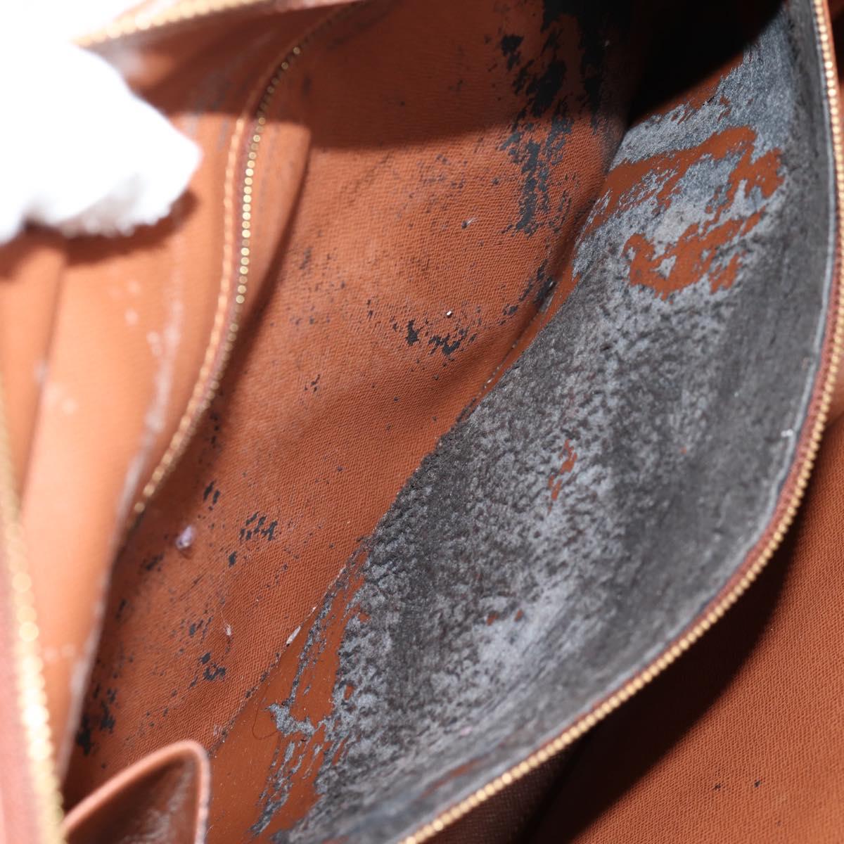 LOUIS VUITTON Monogram Sac Weekend PM Hand Bag M42425 LV Auth 141490