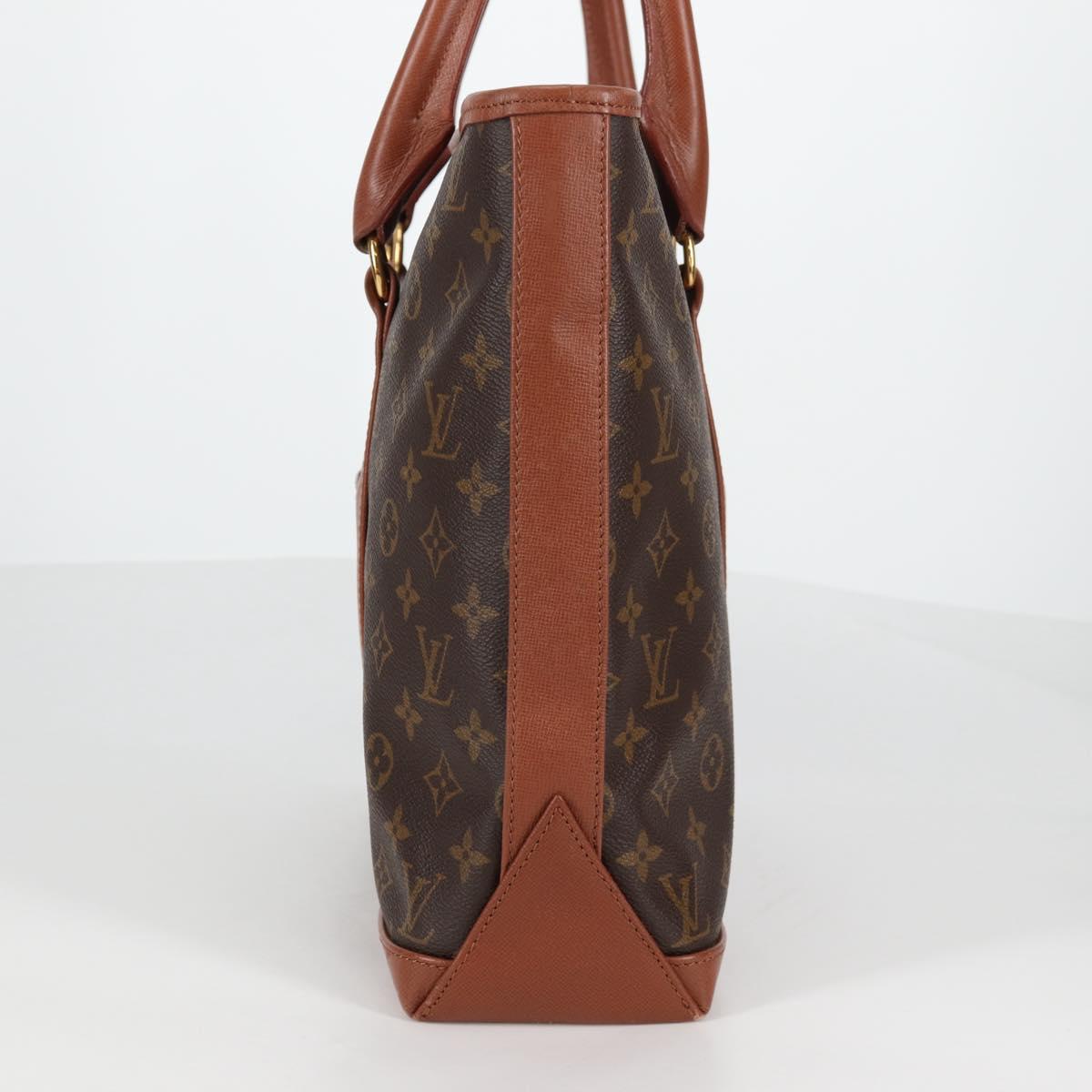 LOUIS VUITTON Monogram Sac Weekend PM Hand Bag M42425 LV Auth 141490