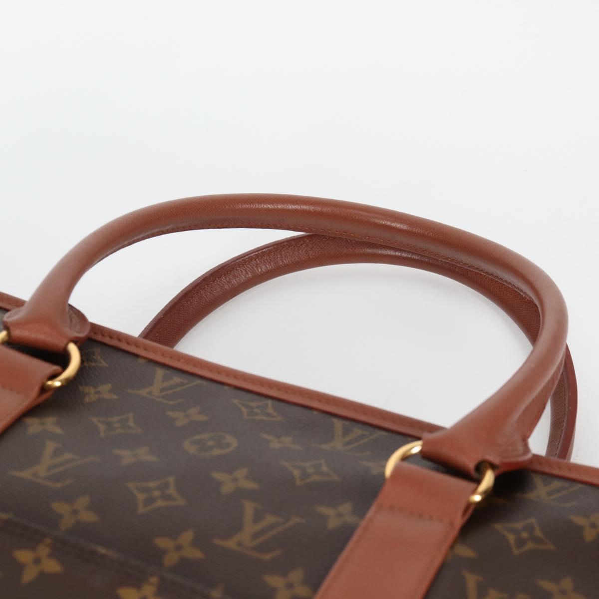 LOUIS VUITTON Monogram Sac Weekend PM Hand Bag M42425 LV Auth 141490