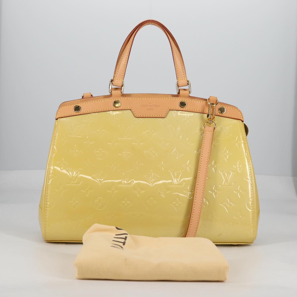 LOUIS VUITTON Monogram Vernis Blair MM Bag 2way Broncorail M91456 Auth 141494V