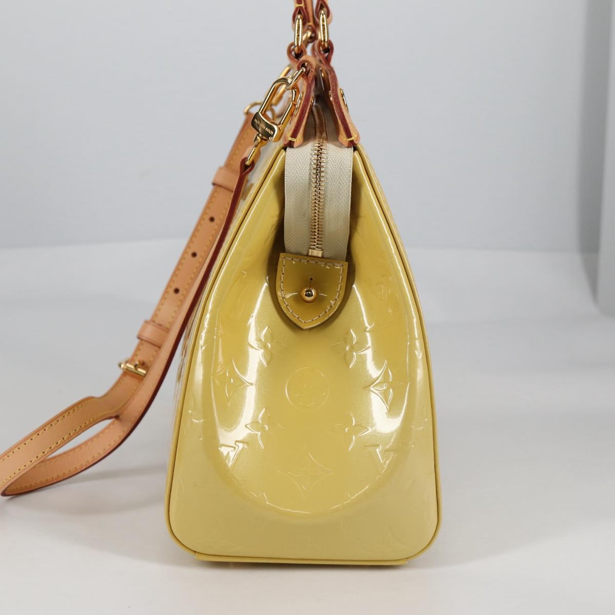 LOUIS VUITTON Monogram Vernis Blair MM Bag 2way Broncorail M91456 Auth 141494V