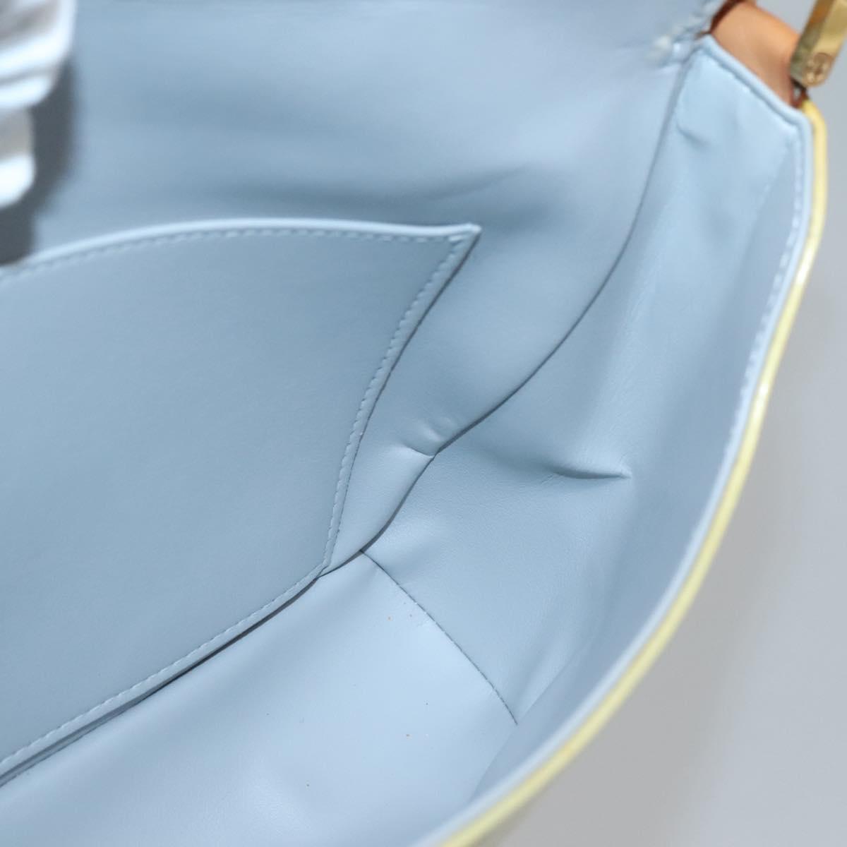 LOUIS VUITTON Monogram Vernis Thompson Street Bag Gris M91008 LV Auth 141503