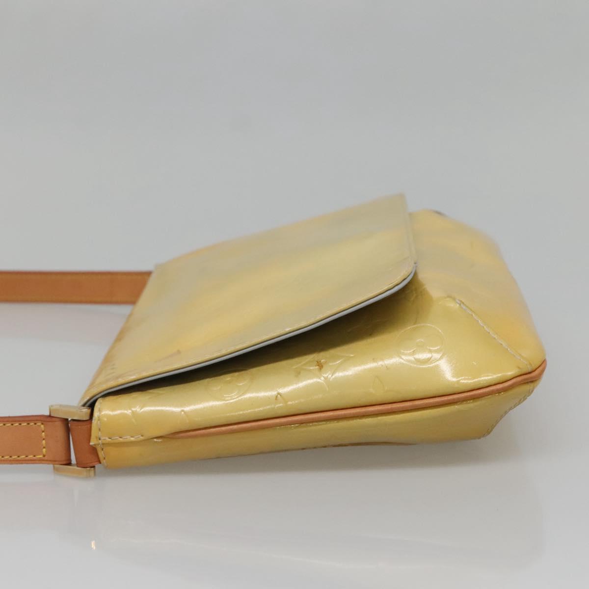 LOUIS VUITTON Monogram Vernis Thompson Street Bag Gris M91008 LV Auth 141503