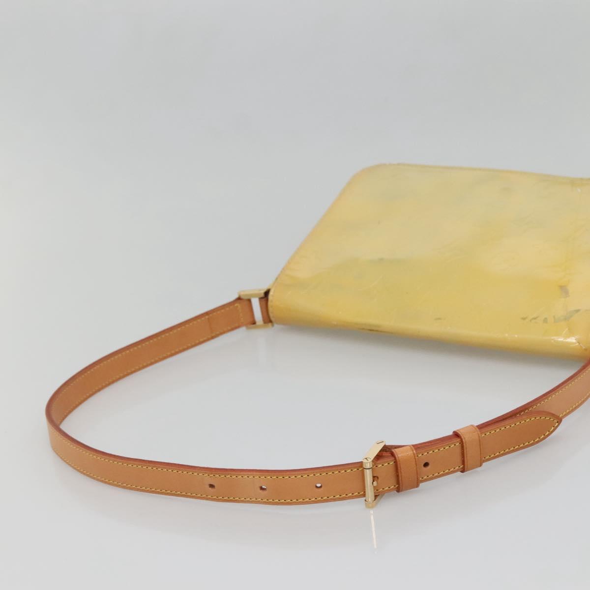 LOUIS VUITTON Monogram Vernis Thompson Street Bag Gris M91008 LV Auth 141503