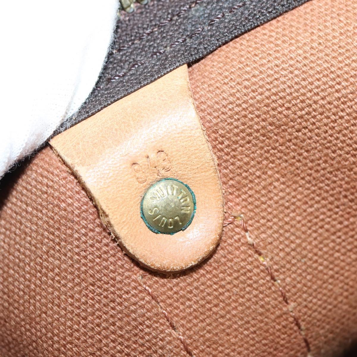 LOUIS VUITTON Monogram Keepall 55 Boston Bag M41424 LV Auth 141509