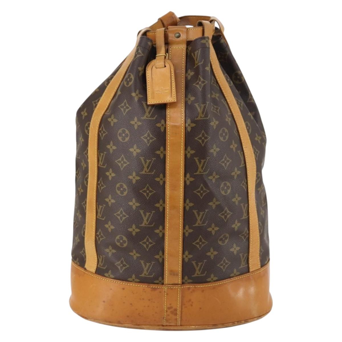 LOUIS VUITTON Monogram Randonnee GM Shoulder Bag M42244 LV Auth 141520