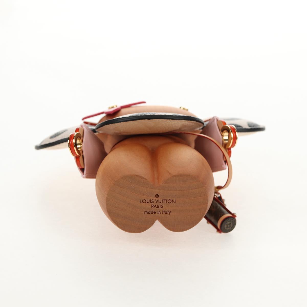 LOUIS VUITTON Wild At Heart Vivienne Object Pink GI0657 LV Auth 141552M