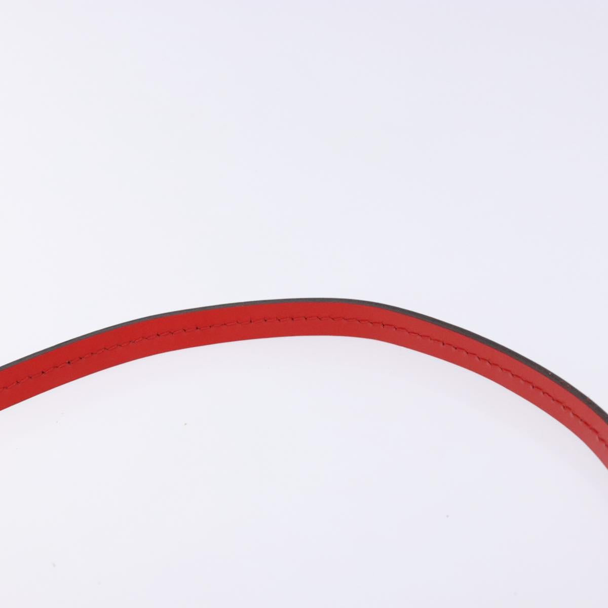 LOUIS VUITTON Epi Pochette Accessoires Pouch Red M52947 LV Auth 141595