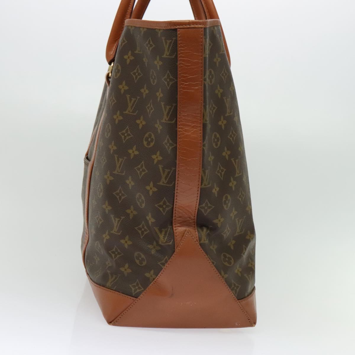 LOUIS VUITTON Monogram Sac Weekend GM Tote Bag M42420 LV Auth 141622