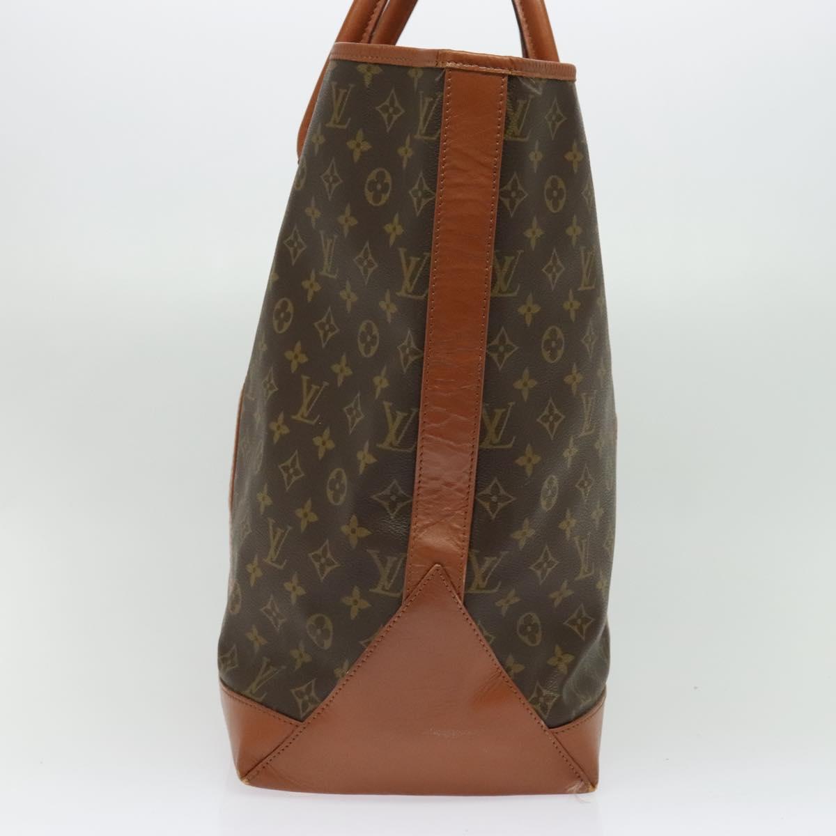 LOUIS VUITTON Monogram Sac Weekend GM Tote Bag M42420 LV Auth 141622