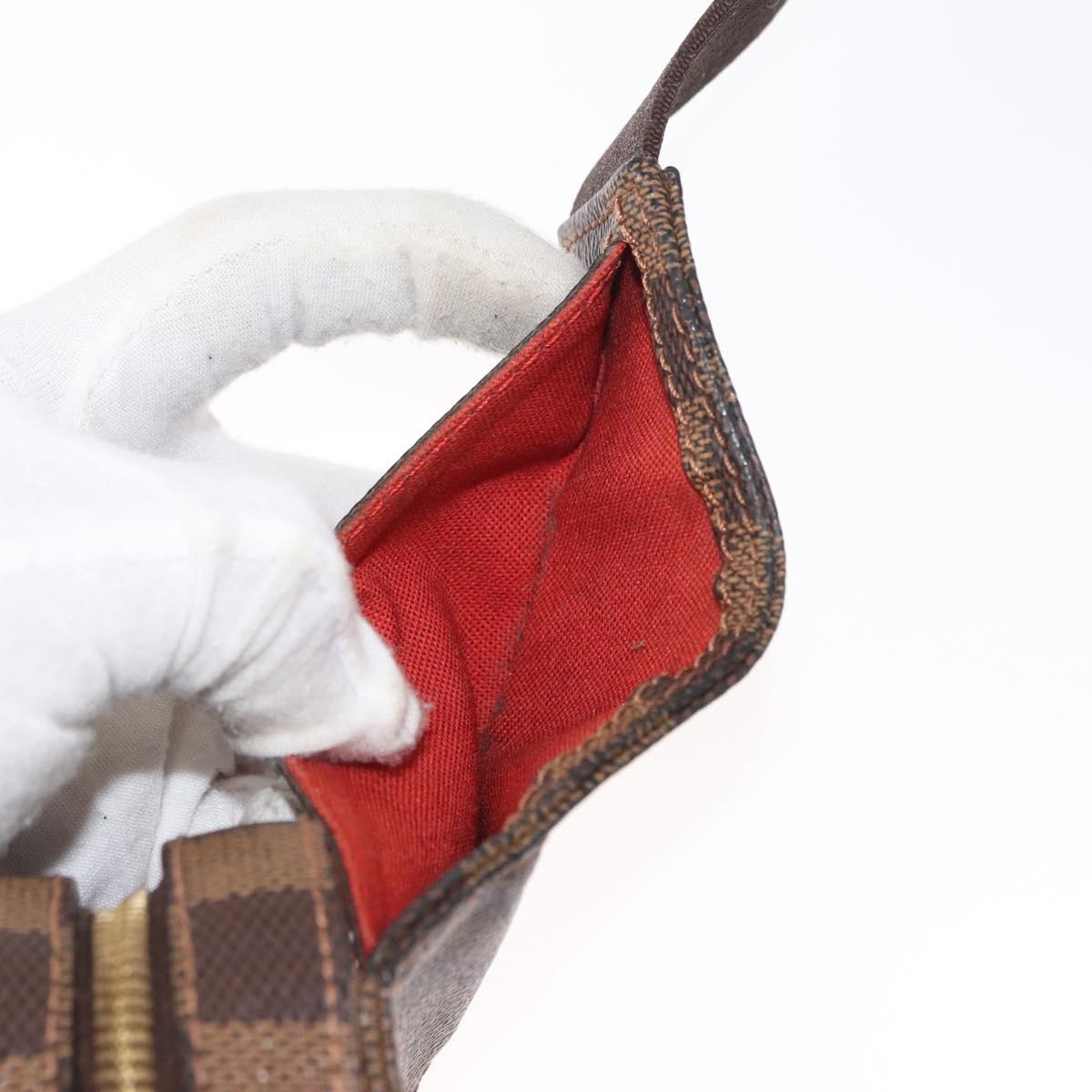 LOUIS VUITTON Damier Ebene Geronimos Shoulder Bag N51994 LV Auth 141625