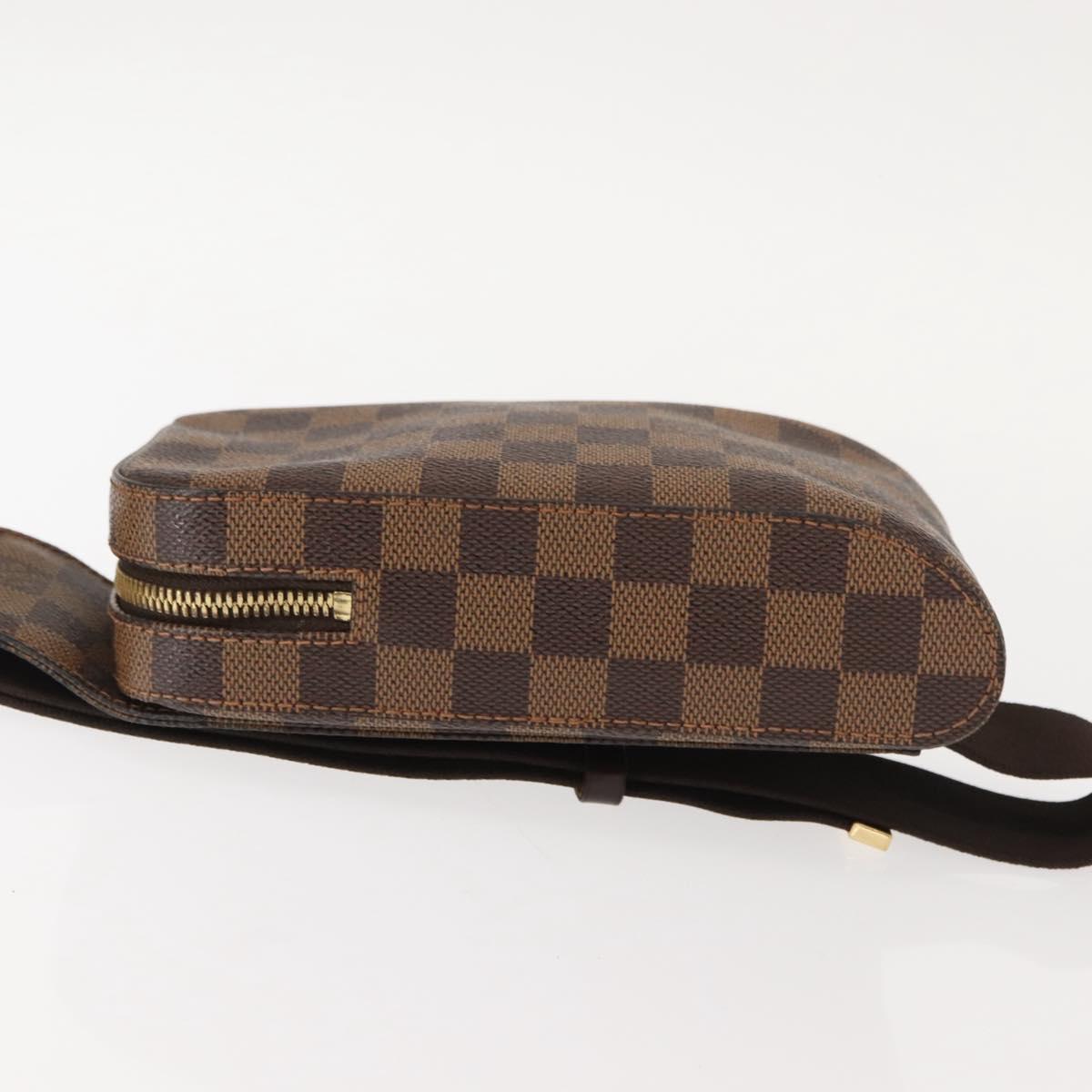 LOUIS VUITTON Damier Ebene Geronimos Shoulder Bag N51994 LV Auth 141625