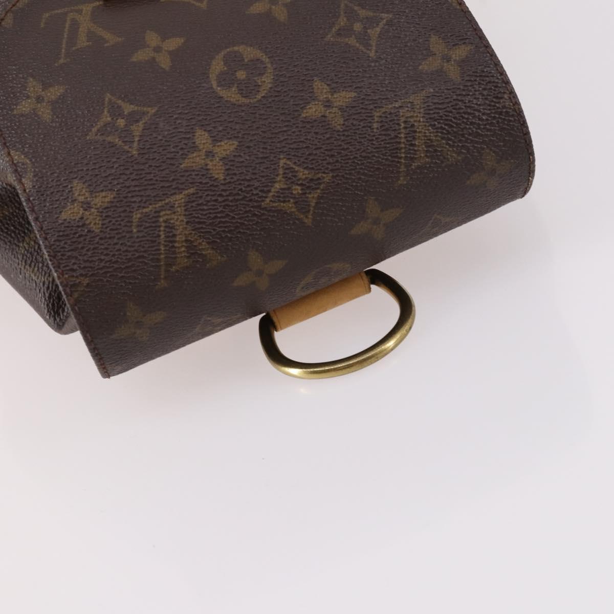 LOUIS VUITTON Monogram Montsouris MM Backpack M51136 LV Auth 141637