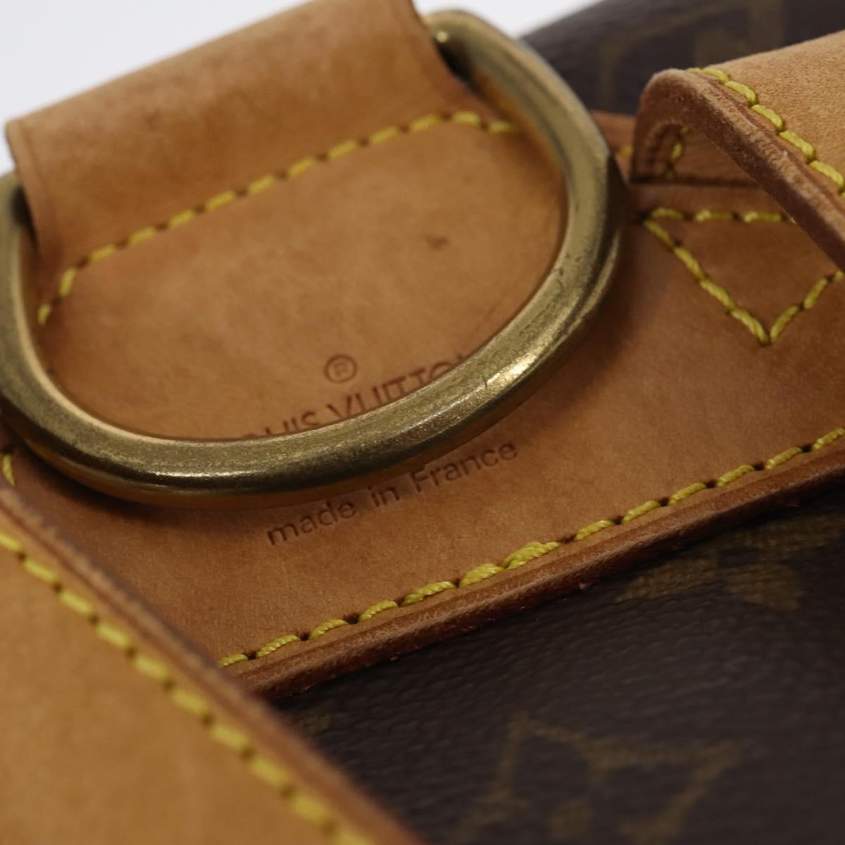 LOUIS VUITTON Monogram Montsouris MM Backpack M51136 LV Auth 141637