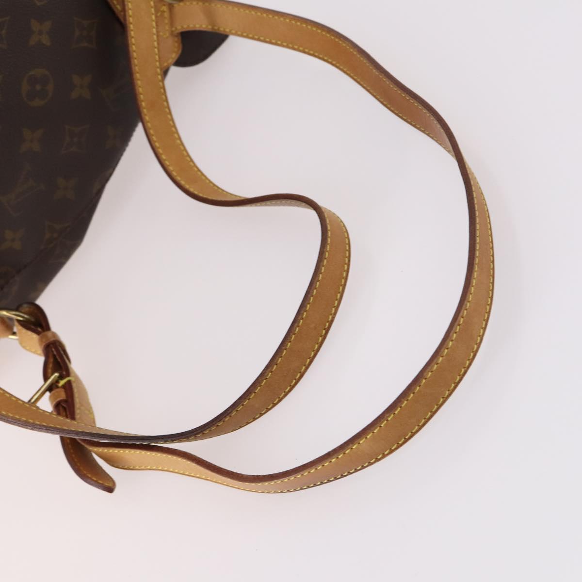 LOUIS VUITTON Monogram Montsouris MM Backpack M51136 LV Auth 141637
