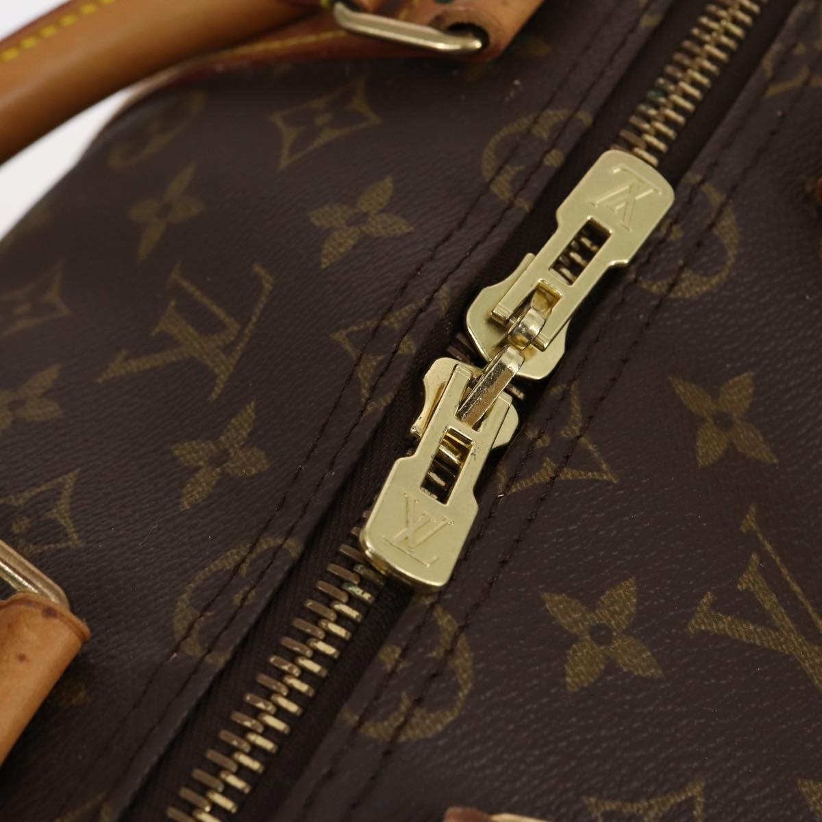 LOUIS VUITTON Monogram Keepall 55 Boston Bag M41424 LV Auth 141641