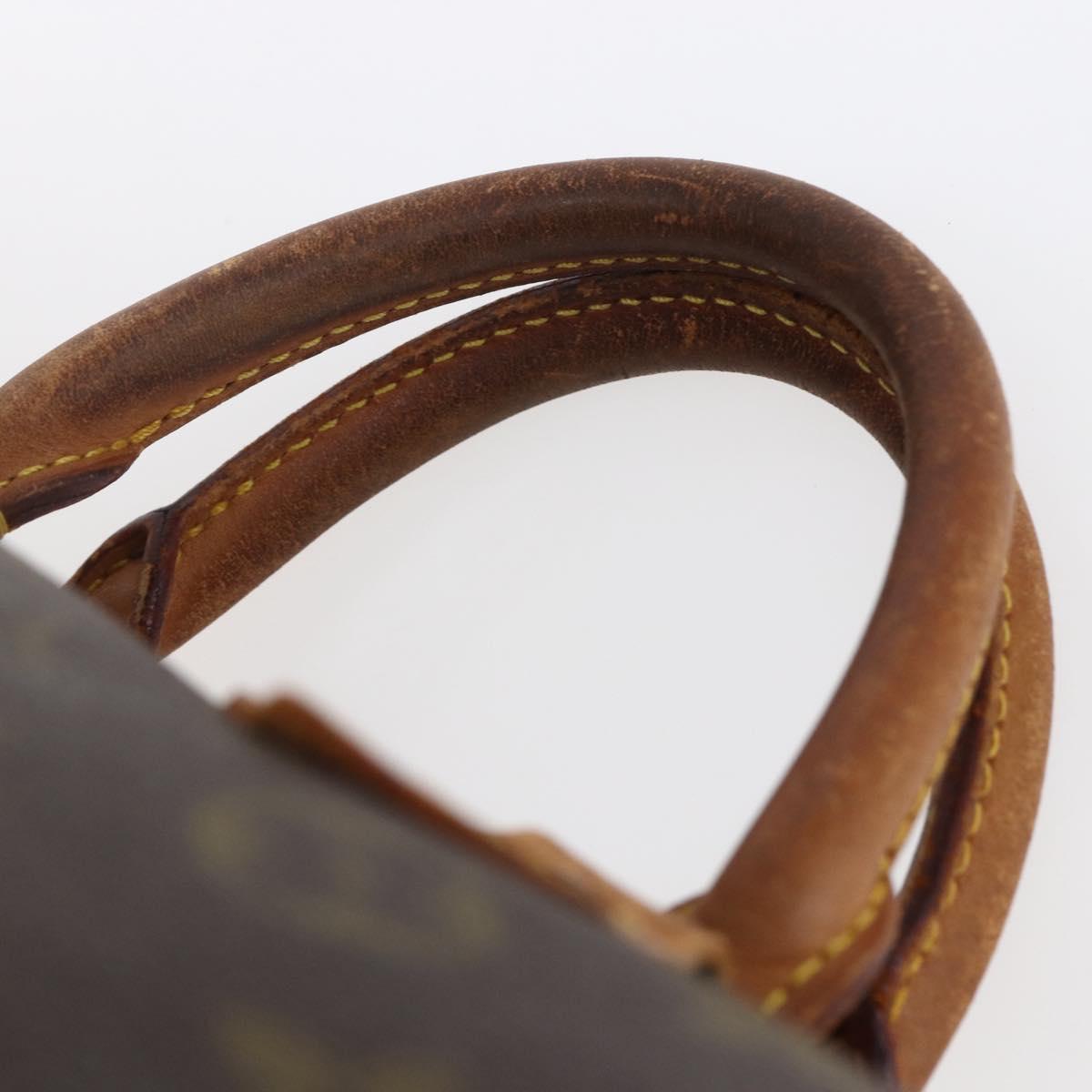 LOUIS VUITTON Monogram Speedy 35 Hand Bag M41524 LV Auth 141644