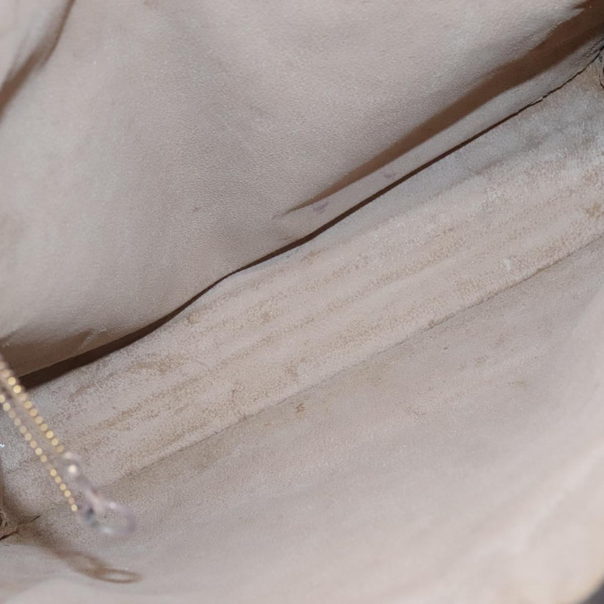 LOUIS VUITTON Monogram Sac Plat Hand Bag M51140 LV Auth 141645