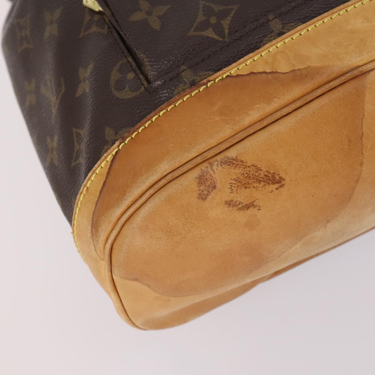 LOUIS VUITTON Monogram Montsouris MM Backpack M51136 LV Auth 141656