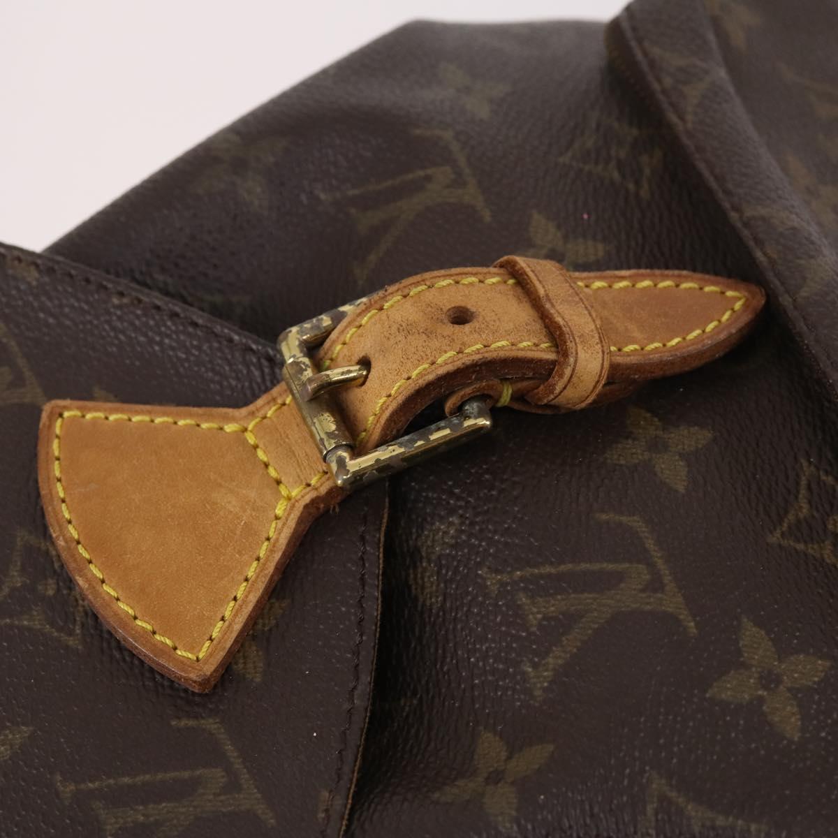 LOUIS VUITTON Monogram Montsouris MM Backpack M51136 LV Auth 141656