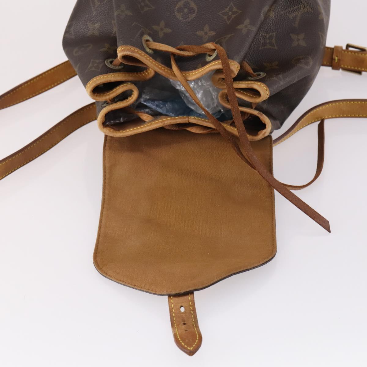 LOUIS VUITTON Monogram Montsouris MM Backpack M51136 LV Auth 141656