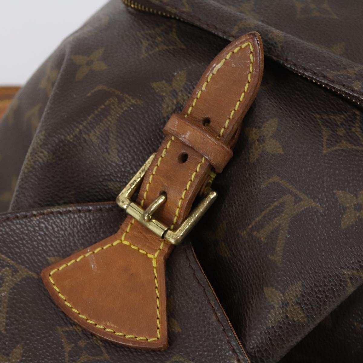 LOUIS VUITTON Monogram Montsouris MM Backpack M51136 LV Auth 141669