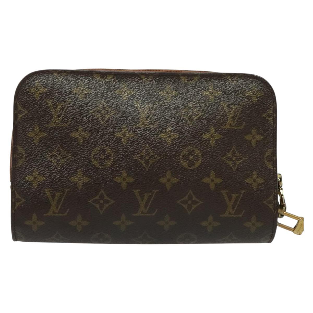 LOUIS VUITTON Monogram Orsay Clutch Bag M51790 LV Auth 141670