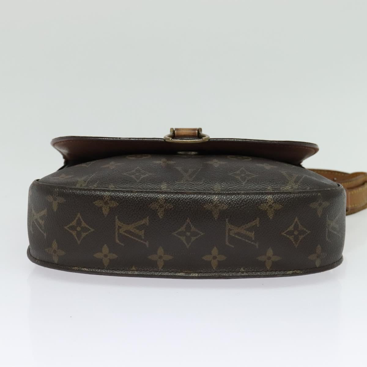 LOUIS VUITTON Monogram Saint Cloud GM Shoulder Bag M51242 LV Auth 141672