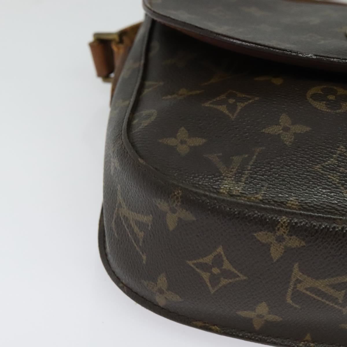 LOUIS VUITTON Monogram Saint Cloud GM Shoulder Bag M51242 LV Auth 141672