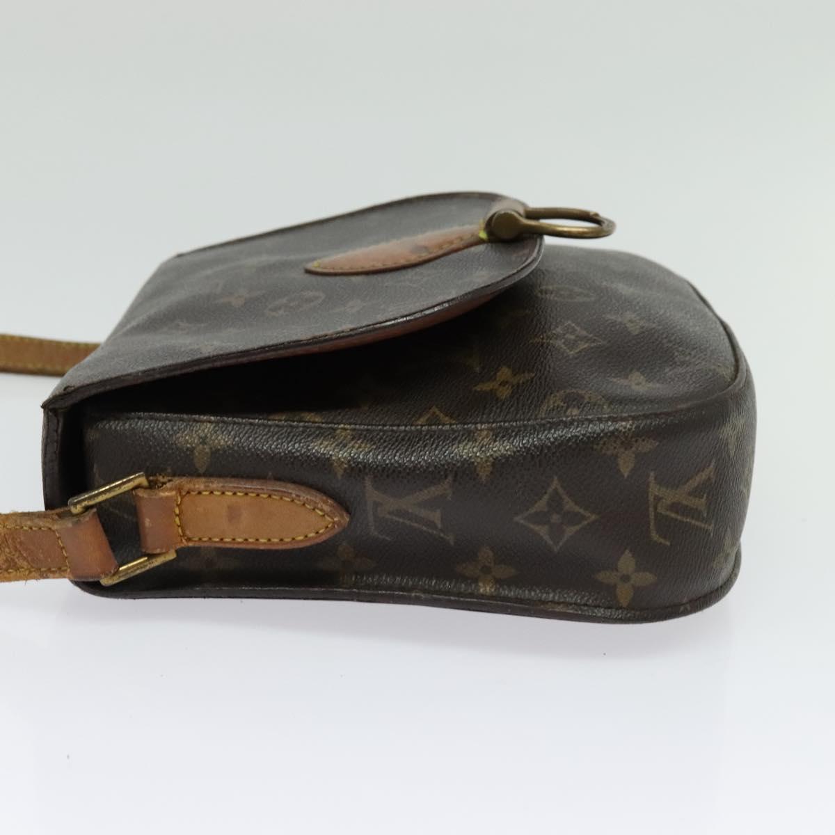 LOUIS VUITTON Monogram Saint Cloud GM Shoulder Bag M51242 LV Auth 141672