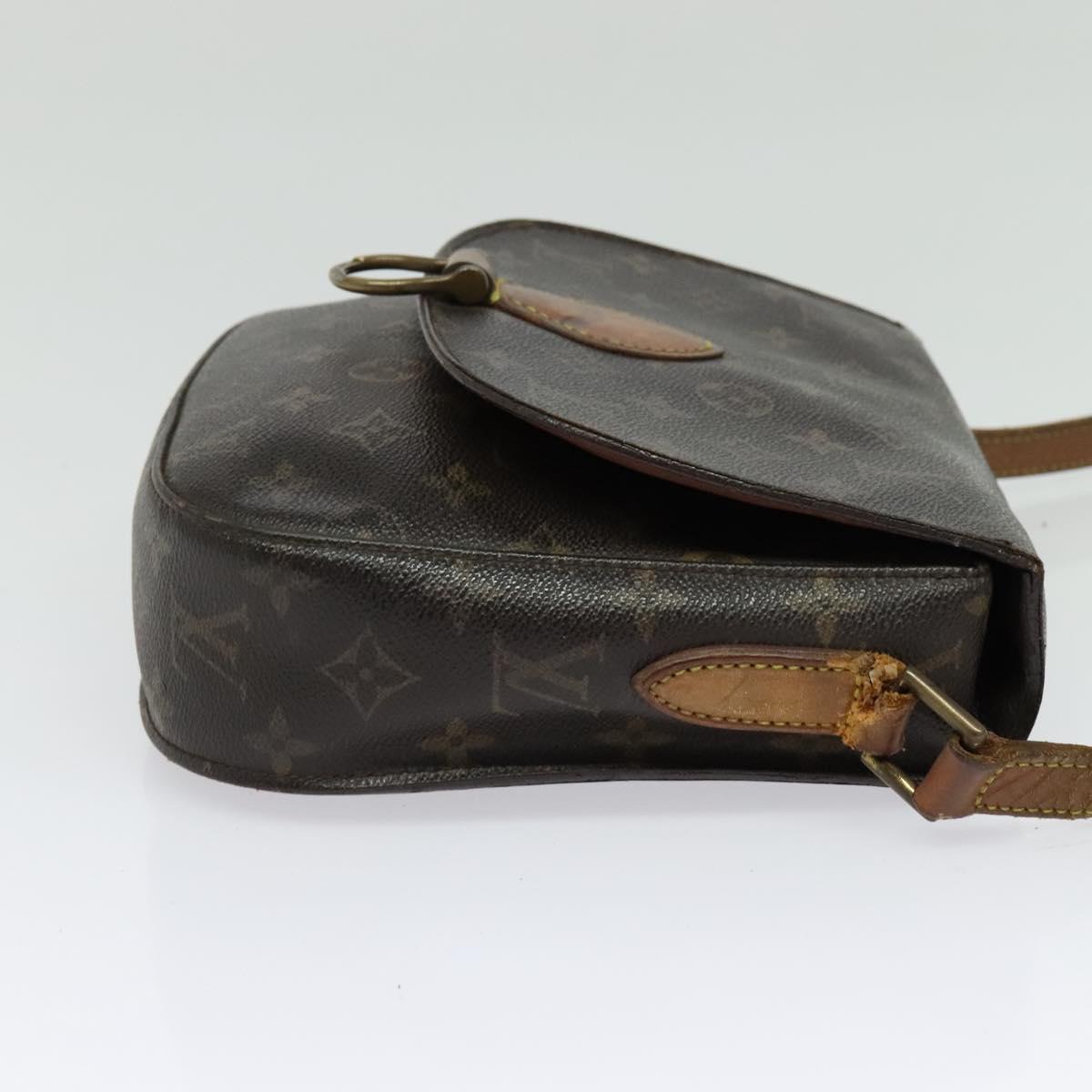 LOUIS VUITTON Monogram Saint Cloud GM Shoulder Bag M51242 LV Auth 141672