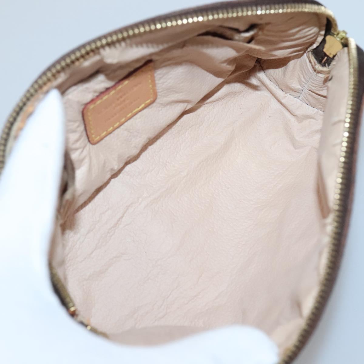 LOUIS VUITTON Monogram Pochette Cosmetic PM Pouch M43998 LV Auth 141674