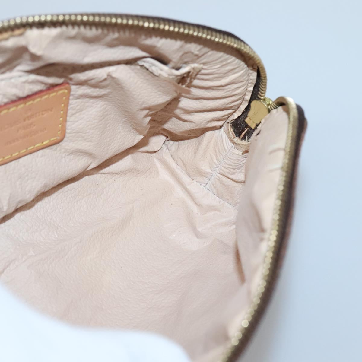 LOUIS VUITTON Monogram Pochette Cosmetic PM Pouch M43998 LV Auth 141674