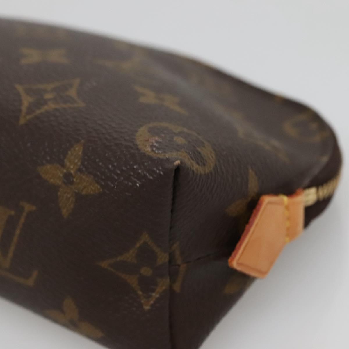 LOUIS VUITTON Monogram Pochette Cosmetic PM Pouch M43998 LV Auth 141674