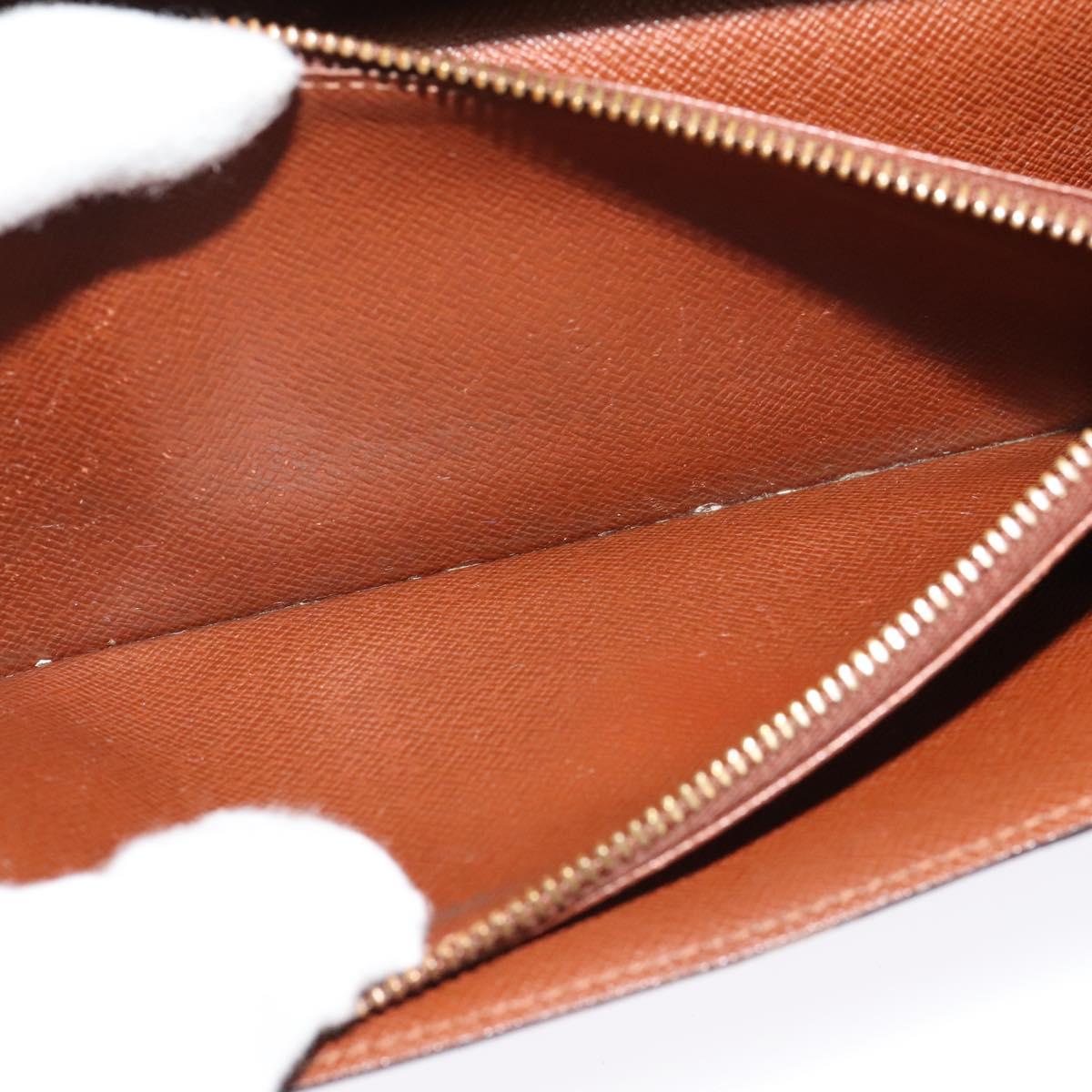 LOUIS VUITTON Graffiti Porte Monnaie Credit Long Wallet White M92189 Auth 141686