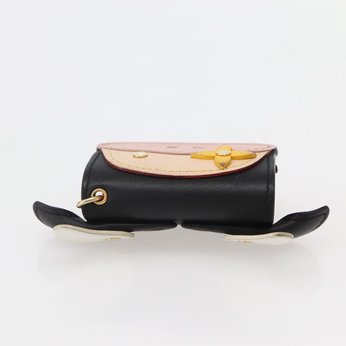 LOUIS VUITTON Monogram Etui Earphones Cow Earphone case GI0568 LV Auth 141692