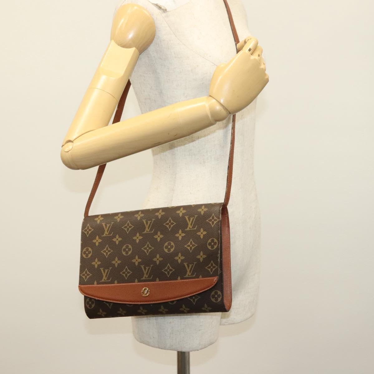LOUIS VUITTON Monogram Bordeaux 27 Shoulder Bag M51797 LV Auth 141712