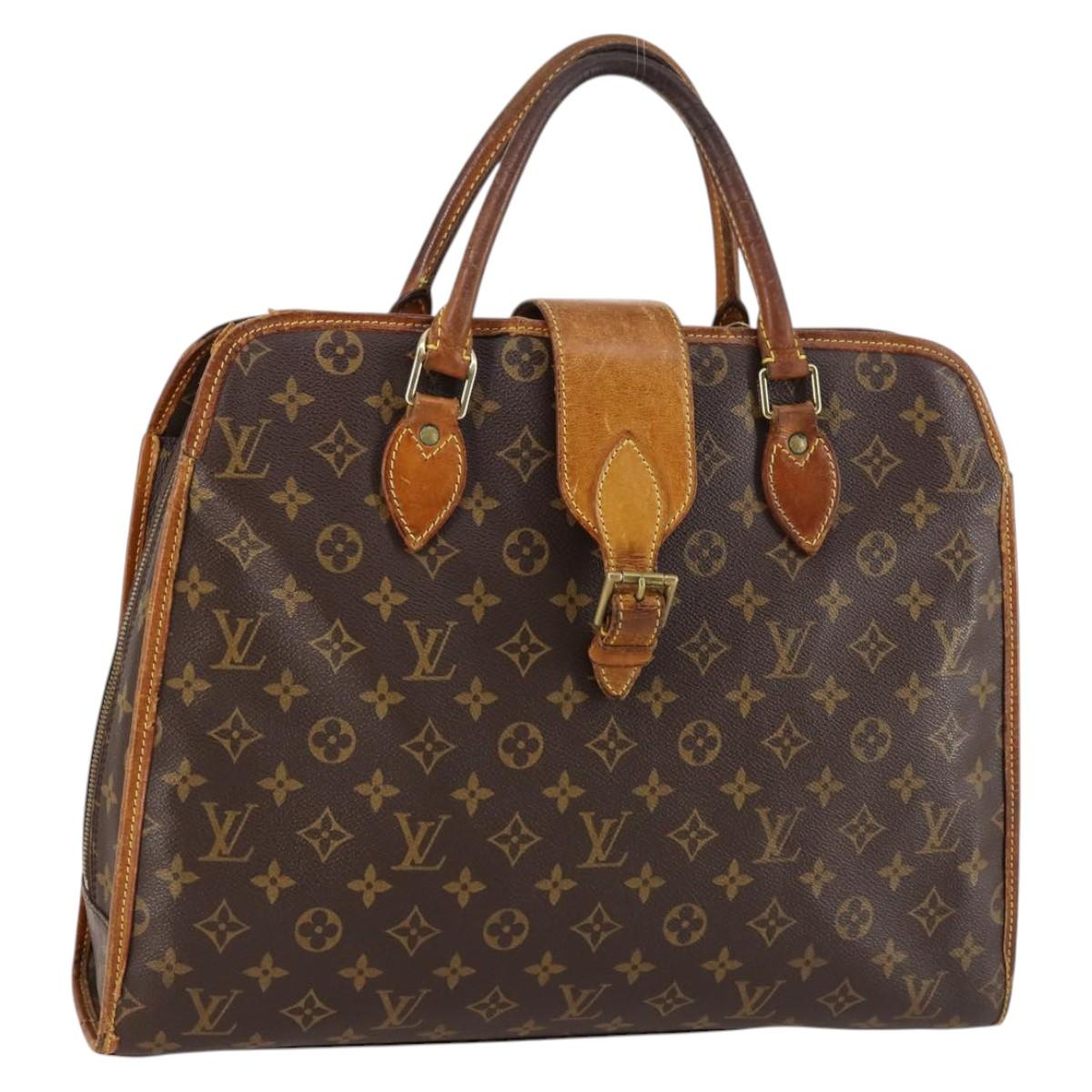 LOUIS VUITTON Monogram Rivoli Hand Bag M53380 LV Auth 141715