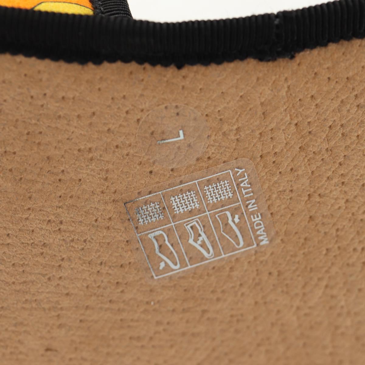 GUCCI Travel Set Travel Case Silk Orange Blue Auth 141722M