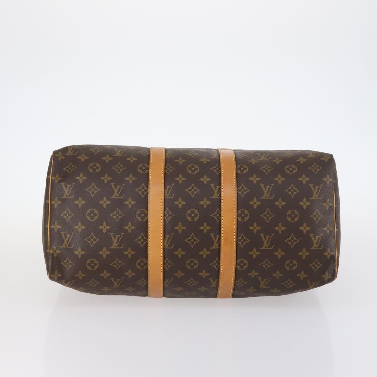 LOUIS VUITTON Monogram Keepall 45 Boston Bag M41428 LV Auth 141796