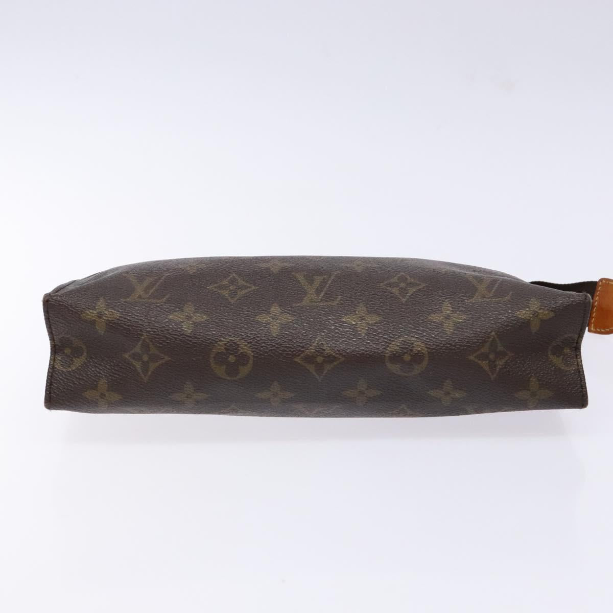 LOUIS VUITTON Monogram Poche Toilette 26 Pouch M47542 LV Auth 141832