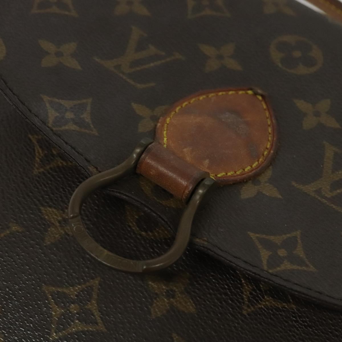 LOUIS VUITTON Monogram Saint Cloud MM Shoulder Bag M51243 LV Auth 141836