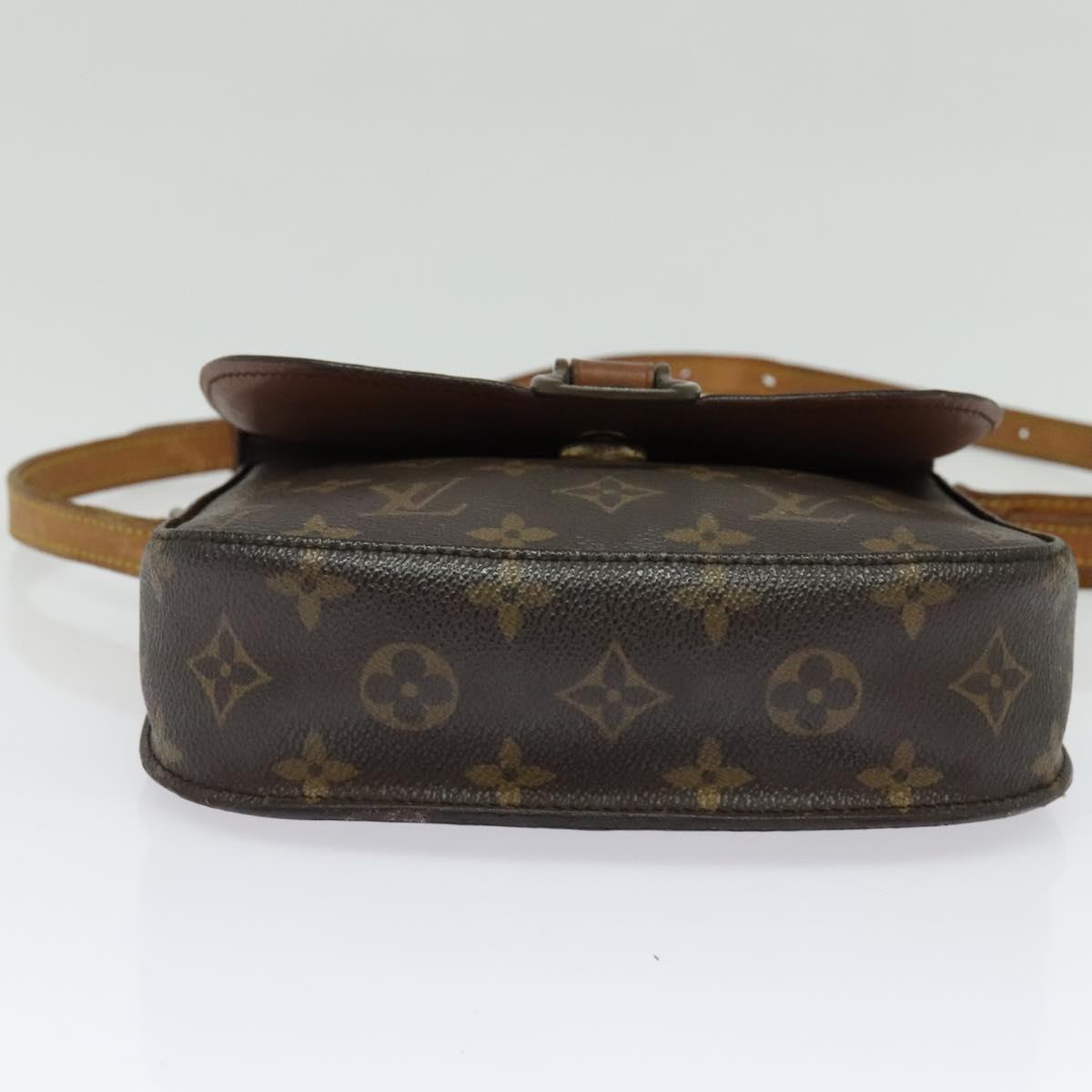 LOUIS VUITTON Monogram Saint Cloud MM Shoulder Bag M51243 LV Auth 141836