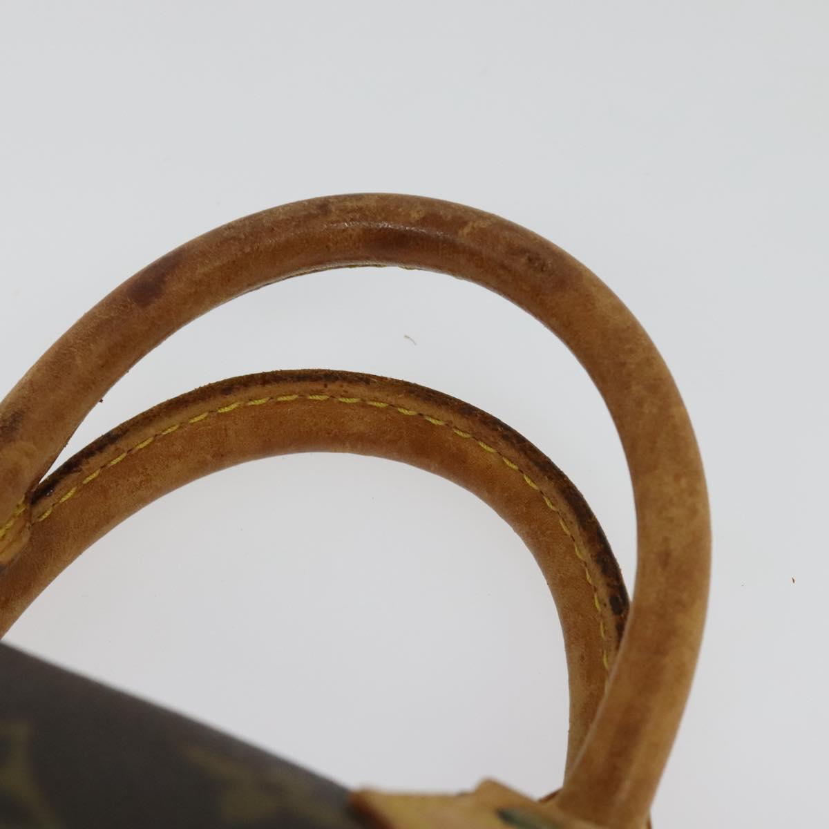 LOUIS VUITTON Monogram Mini Speedy Hand Bag M41534 LV Auth 141863